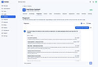 Live Chatbot Conversation Interface