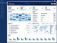 Lynka CRM sales dashboard
