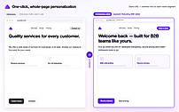 AI Website Content Personalization (Whole webpage personalized under 5 seconds )