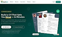 Resume builder home page