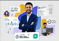 Staff Time Tracker Hero section Image