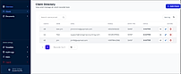 Document management dashboard