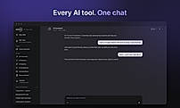 Eliten AI Assistant chat interface with sidebar showing all tools (PDF Tools, Image Generator, Humanizer, Detector, Rewriter, Summarizer, Email Writer, Resume Builder), demonstrating a conversation that moves from a PDF research task to essay writing to humanizing