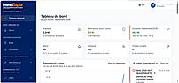 ImmoTopia dashboard – rent collection and property overview