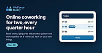Book a quarter hour and get matched with another person