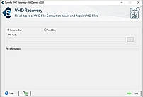 Install and open the SysInfo VHD Repair Tool.