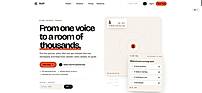 RiLiFi homepage: live quizzes, polls, Q&A and spin wheels