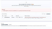 Manifest upload with dimension and unit check