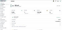Web dashboard: sales, dues, stock and GST at a glance