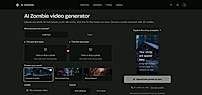 AI Zombie homepage