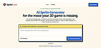 SpriteFuse character and animation prompt interface