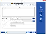Step 1: Download and Launch the MSG Viewer Software on your PC.