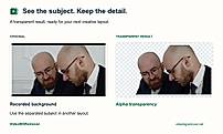 Real video background removal comparison