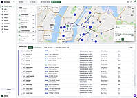 RouteIQ dispatch board — demo data
