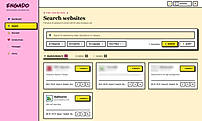 Search verified websites by niche and SEO metrics