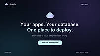 Cloady app and database workspace