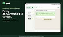 Shared WhatsApp inbox — official illustrative preview