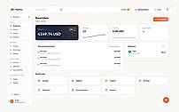 Merchant dashboard — demo data