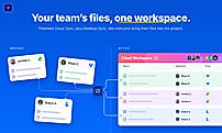 Your team's files, one workspace.