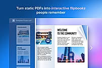 Turn static PDFs into interactive flipbooks people remember