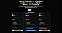 Professional Headshots Pricing