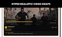 Super realistic video swaps