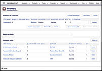 Lockbox LIMS Inventory Functionality