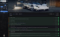 Dashboard view in Dark Mode - V4.3