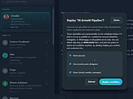 Describe the job — CloudyBot builds the team