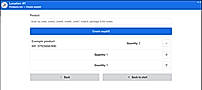 Waybill creation screen