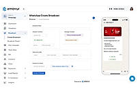 Broadcast Dashboard of WhatsApp API