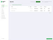 Impossible Cloud Storage Console for Bucket Interface