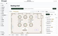 Seating plan and venue layout