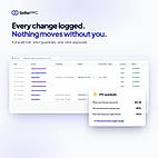 You stay in control: Audit Log, Safety Caps, one-click revert