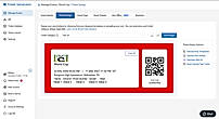 Design branded QR tickets per category: pick a template, upload your own, or generate one with AI.