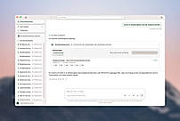 Agentic research: PyleHound queries the commercial register on its own and returns a structured result.