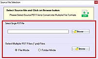 select pst file