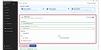 Add the Source Data and the IMAP Server Credentials