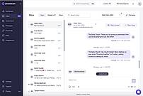 Reply to incoming messages and questions, see conversation histories, and start new conversations in your inbox.