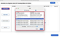 Click Select File(s) to upload the PST/OST file, and click Open.