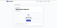 Upload a Bank Statement PDF