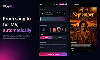 Turns your song into a complete, editable music video.