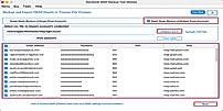 Click Import CSV to upload the Email ID, password, port, and host details,