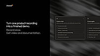 Start with a single product recording and Shocase turns it into a polished video and ready-to-use documentation. Choose what you want to make and the editor opens pre-filled.