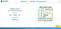 Configure and Select the Model for your Dataset and select the Column to apply the ML Model