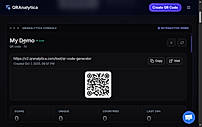 QRAnalytica dashboard console