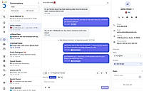 Yelp inbox demo — fictional contact details