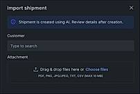 AI-assisted load import