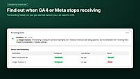 GA4 forwarding failed alert