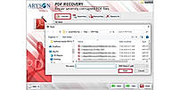 Click on Add Files and browse for PDF files saved on your PC. Select, click Open, and add them to the software.